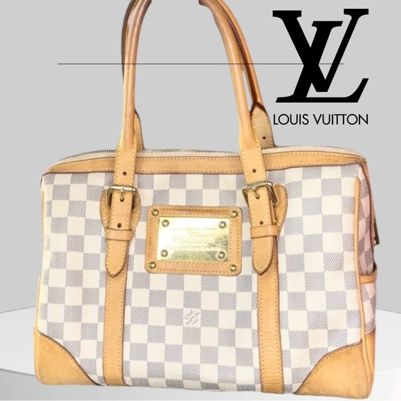 Louis Vuitton Damier Azur Berkeley Authentic Handbag with COA - Picture 1 of 12
